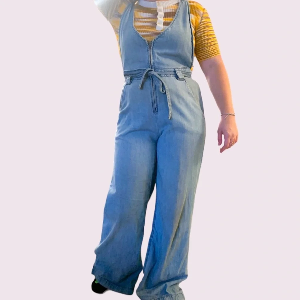 FP chambray jumpsuit